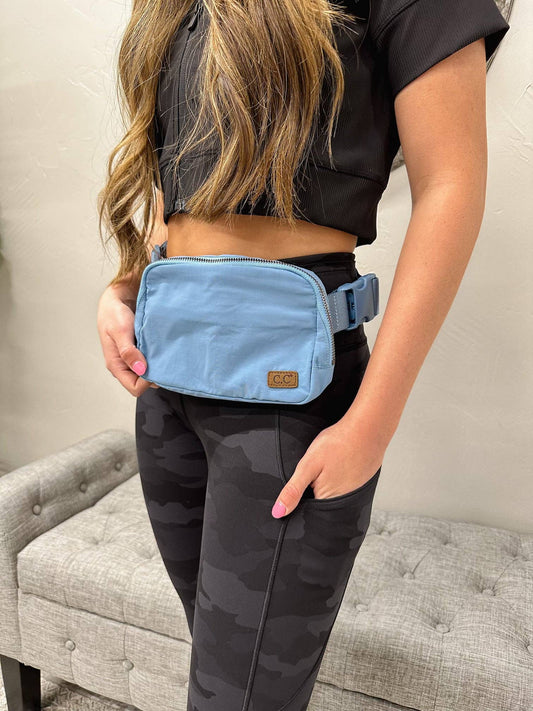 C.C Belt Bag baby blue